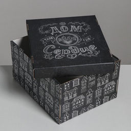 Складная коробка Дом там, где сердце, 31,2 х 25,6 х 16,1 см - Дарите счастье фото 5