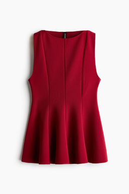 Top con peplum
