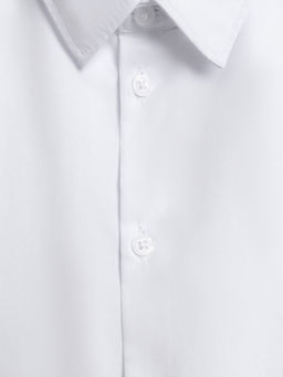 ACOOLA / Сорочка верхняя детская для мальчиков Siyan жемчужно-белый  фото 5