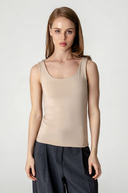 Арт.3801/1 Майка женская 44-48 (3 шт) Цвет:бежевый - Калинка фото 3