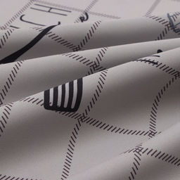 Комплект штор для кухни с подхватами Этель Homemade 170×145 см-2 шт., 100% п/э