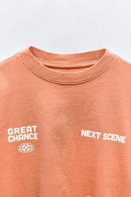 SLOGAN PRINT T-SHIRT - Zara фото 3