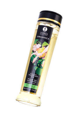 Масло массажное Shunga Organica Зелёный чай (Exotic Green Tea), 240 мл