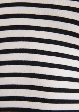 Uzun Kollu Crop Basic Tisort - Mavi фото 7