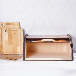 Хлебница деревянная Доляна «Ржаное поле», 38.3×28×17.3 см