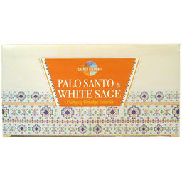 Масала 15 гр. Благовония Palo Santo White Sage СВЯЩЕННОЕ ДЕРЕВО-БЕЛЫЙ ШАЛФЕЙ блок 12 шт.