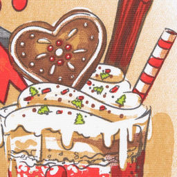 Набор кухонных полотенец Доляна Дом там где сердце 35х60см-2шт, 100% хл фото 5