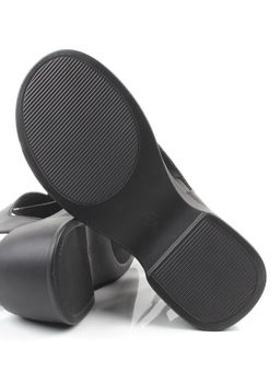 08-XT148-011 BLACK Босоножки женские (натуральная кожа)