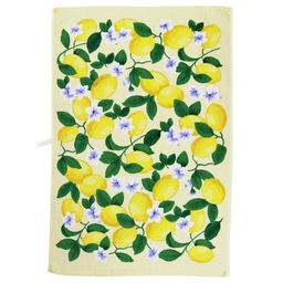 Полотенце кухонное махровое 40х60см Лимоны, 290гр/м2, 100% хлопок, с петелькой, цвета микс, Bolangde (Китай) - Домашняя мода фото 6