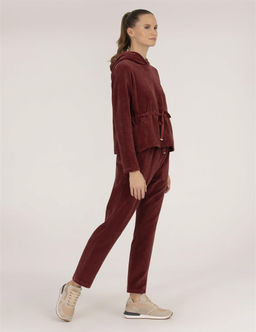 Bordo Comfort Fit Kap__onlu Sweatshirt - Pierre cardin фото 4