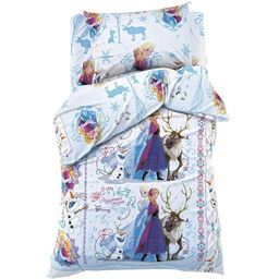 Постельное бельё 1,5 сп Сказка Холодное сердце , размер 143х215 см, 150х214 см, 50х70 см -1 шт., 100% хлопок, бязь 125 г/м2