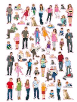 Мой дом наклеек - Робинс фото 6