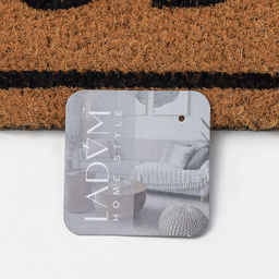 Коврик придверный LaDо́m, 40×60 см, кокосовое волокно