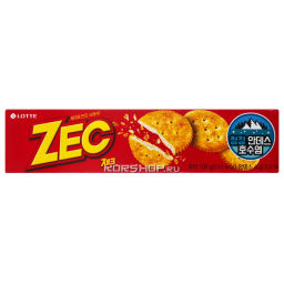 Крекеры Zec Lotte, Корея, 100 г Акция