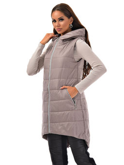 .Жилет из плащевки утепленный синтепон 150г - А+б коллекция фото 9