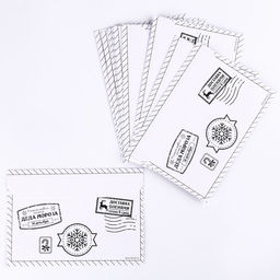 Письмо Деду Морозу с ящиком для писем «Новогодняя почта»