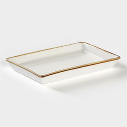 Маслёнка Magistro «Церера», 18×12 см, фарфор, белая