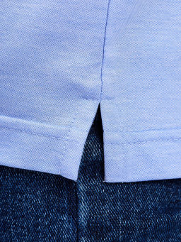 Джемпер мужской с воротником поло GREG G155-PM4-LT1629 (голубой)  фото 10