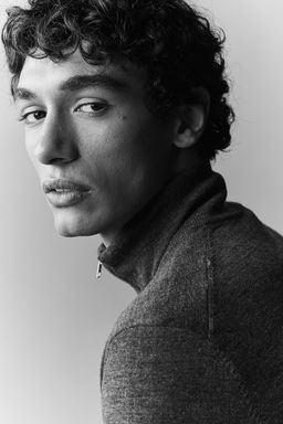 Cardigan de lana merino con cremallera Slim Fit - H&m фото 4