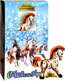 Конфуций. Новый год. Набор Чайная пара. Лесная сказка (в ассортименте) 50 гр. карт.упаковка