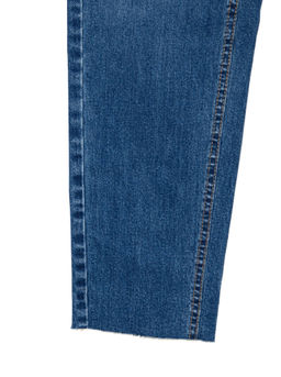 CONTE Eco-friendly джинсы Mom Fit с высокой посадкой CON-189 mid blue