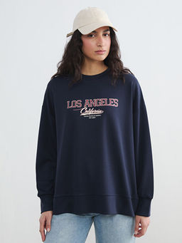 Los Angeles Bask?l? Kad?n Sweatshirt Tunik