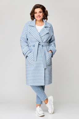 Пальто Svetlana Style 1687 голубой