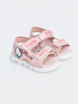 Сандалии Hello Kitty для девочки с принтом
