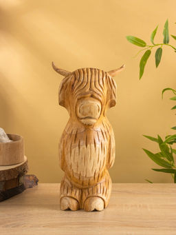 Фигура «Бычок», 17×13×32 см, дерево джампинис