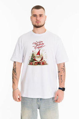 Футболка М125132Пб белый - Елена фото 2