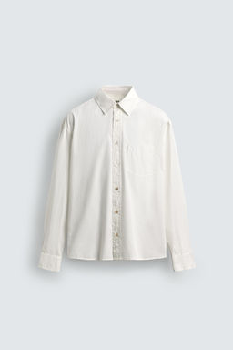 RELAXED FIT LIMITED EDITION SHIRT - Zara фото 7