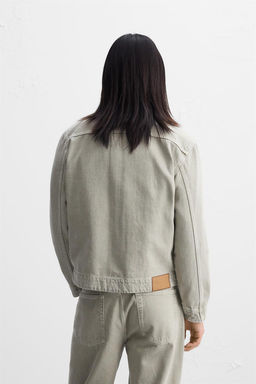 DENIM JACKET WITH POCKETS - Zara фото 3