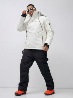 Горнолыжный костюм Leifensh 389Bl мужской анорак зимний белый  фото 23