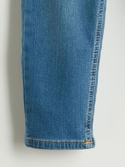 Beli Lastikli Erkek ?ocuk Jean Pantolon
