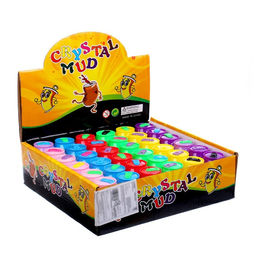 Цена за 36 шт. Лизун в банке, с бусинами, МИКС