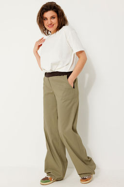 Брюки BegiModa 6063 олива  фото 5