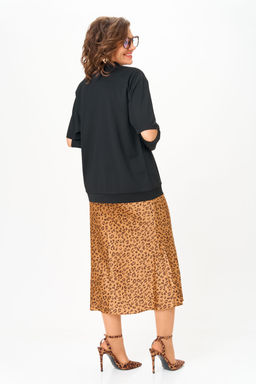 Костюм Anastasia 1311 черный+ принт