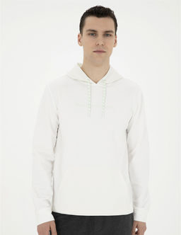 Ekru Regular Fit Sweatshirt