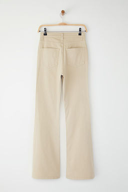Bej Yuksek Bel Flare Jeans TWOSS25JE00281 - Trendyolmilla фото 6
