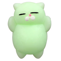 Цена за 10 шт. Антистресс сквиш мялка Funny toys «Котик» в банке