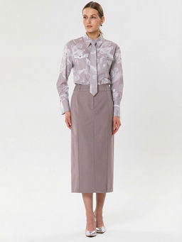 Блузка с галстуком - Marchello marchellini фото 2