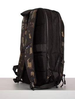 LACCOMA рюкзак LT2006-черный-комуфляж полиэстр+эко кожа полиэстр