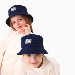 Панама детская, цвет темно-синий, р-р 52-54