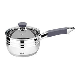 Сотейник LARA (нерж) серия MERCURY 16x7.5см,2.1л,капсулированное индукционное дно (LR03-47)  фото 2