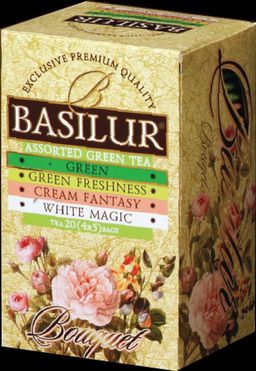 BASILUR. Букет. Ассорти карт.пачка, 25 пак.