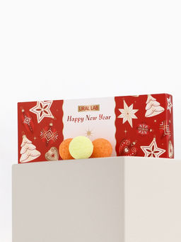 Бомбочки для ванны Happy New Year, аромат праздничный пунш, набор 12 шт. ? 20 г, URAL LAB  фото 7