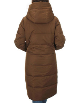 M-2253 BROWN Пальто зимнее женское MEAJIATEER (био-пух) - Fashion фото 5