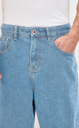 Джинсы муж. A2025 pale blue - Fine joyce фото 8