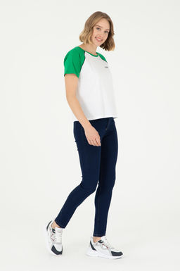 Женская зеленая футболка - U.s. polo assn фото 4