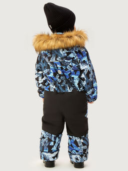 Комбинезон 8з1726 индиго/черный